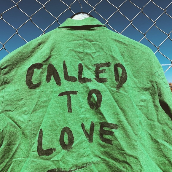 Plus Size Unique Cotton Blazer-Size 3X-Called to Love - Picture 4 of 4